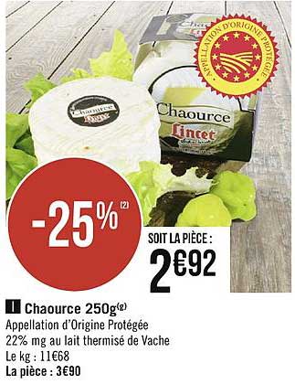 chaource 250g