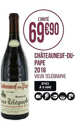 châteauneuf du pape 2016 vieux télégraphe