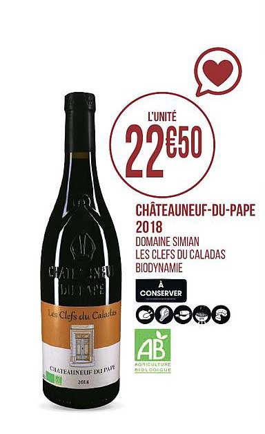 châteauneuf du pape 2018