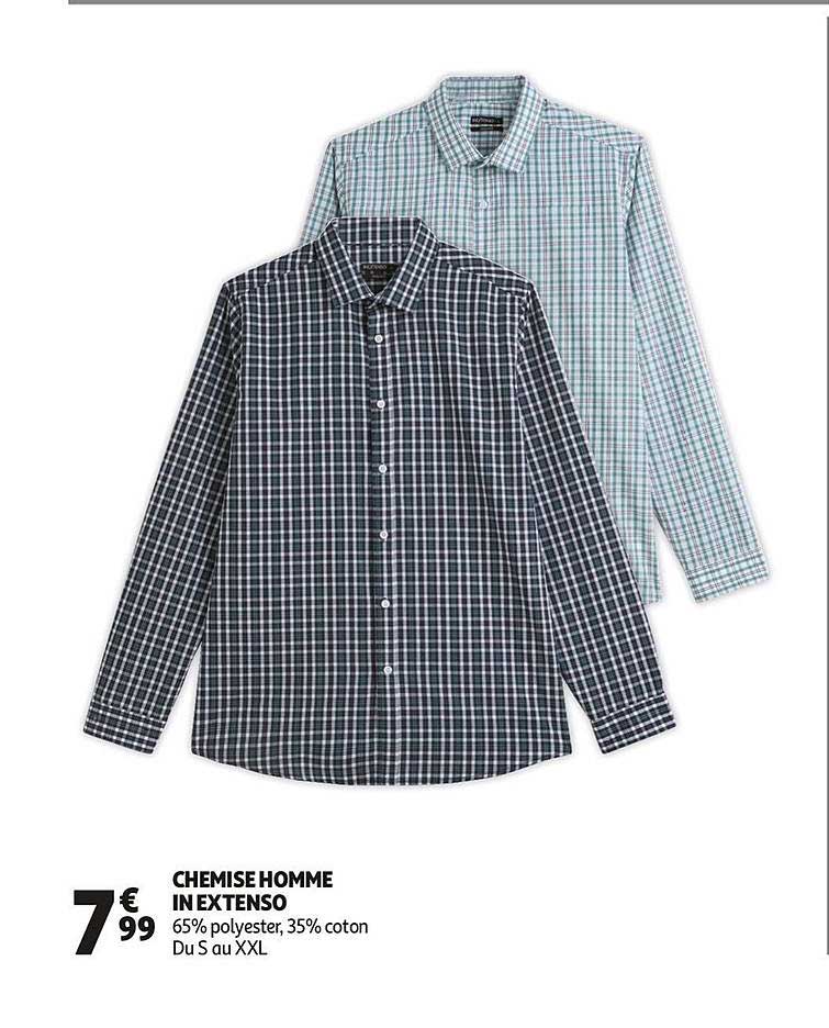 chemise homme in extenso