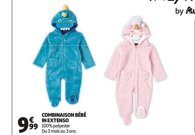 combinaison bébé in extenso