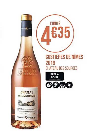 costières de nîmes 2019 château des sources