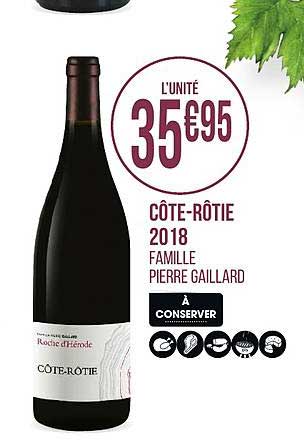 côte rôtie 2018 famille pierre gaillard