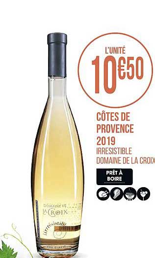 Côtes De Provence 2019 Domaine De La Croix