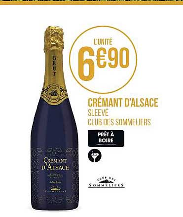 crémant d alsace sleevé