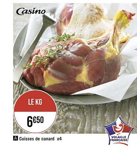 cuisses de canards x4