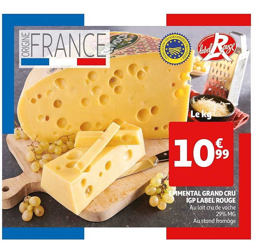 Emmental Grand Cru Igp Label Rouge