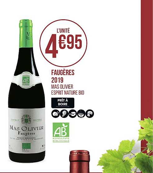 Faugères 2019 Mas Olivier