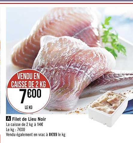 Filet De Lieu Noir