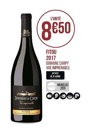 fitou 2017 domaine carpy