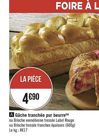 Gâche Tranchée Pur Beurre