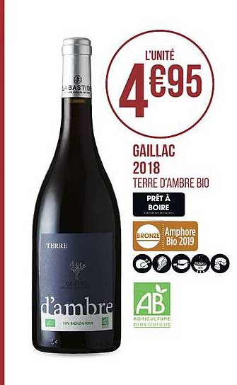 Gaillac 2018 Terre D Ambre