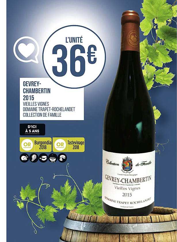 gevrey chambertin 2015 domaine trapet rochelandet