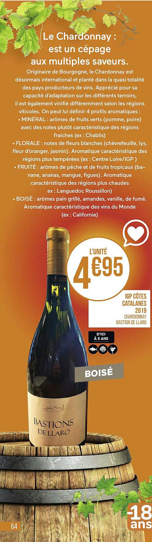 igp côtes catalanes 2019 bastions de llaro