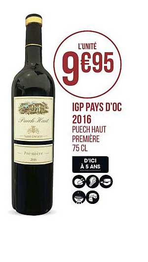 Igp Pays D Oc 2016 Puech Haut
