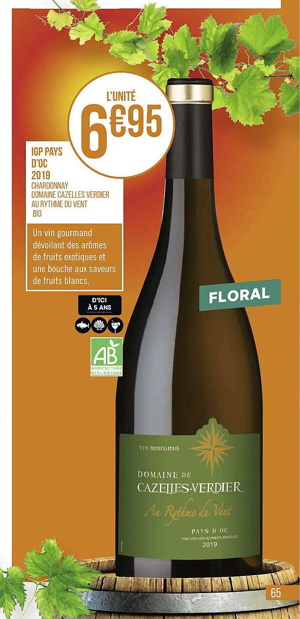 igp pays d oc 2019 cazelles verdier