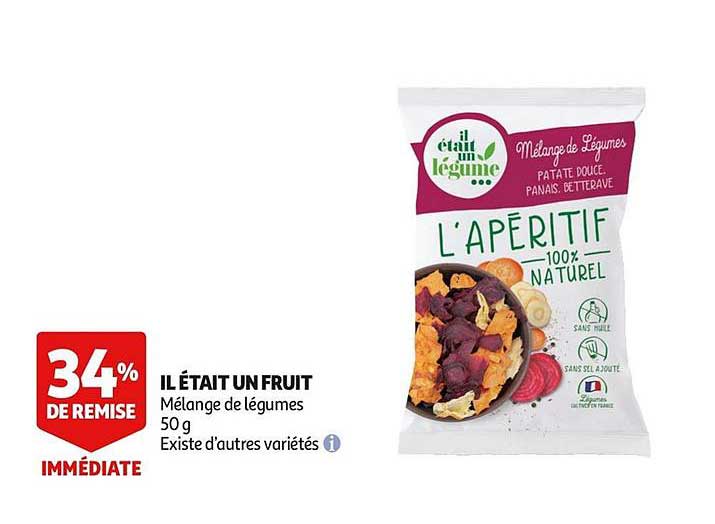 il était un fruit 34% de remise immédiate