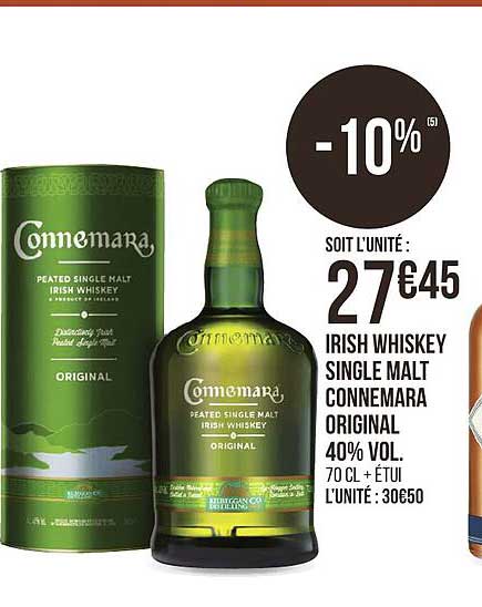 irish whiskey single malt connemara