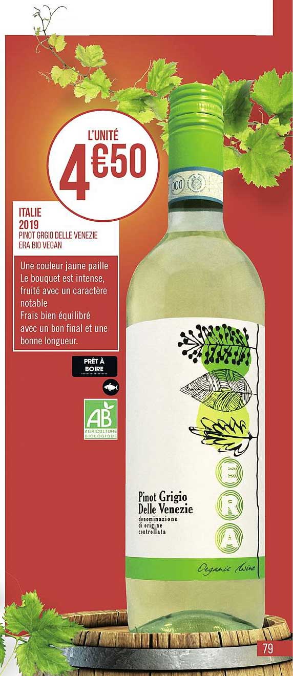 italie 2019 pinot grigio delle venezie