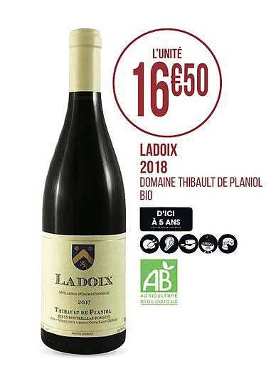 ladoix 2018 thibault de planiol