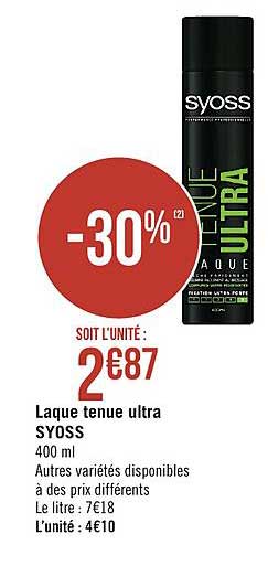 Laque Tenue Ultra Syoss