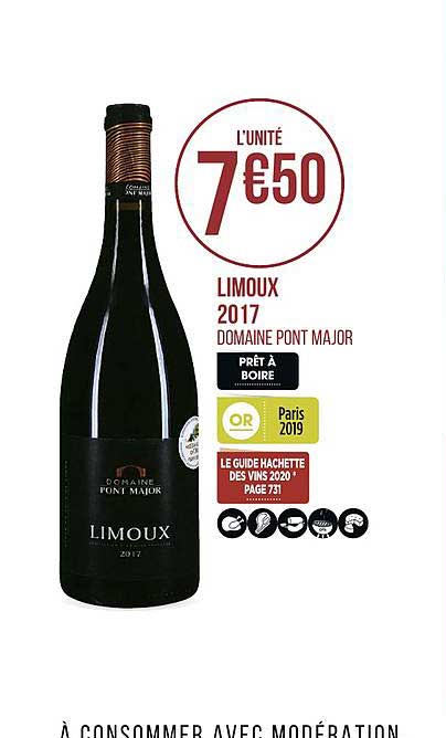 limoux 2017 domaine pont major