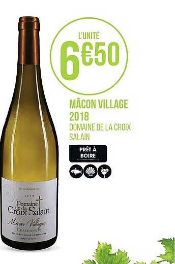 mâcon village 2018 domaine de la croix salain