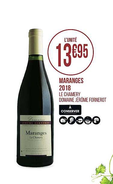 Maranges 2018 Le Chamery