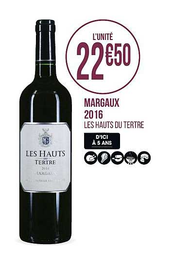 margaux 2016 les hauts du tertre