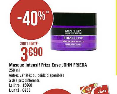 masque intensif frizz ease john frieda