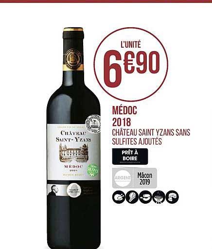 Médoc 2018 Château Saint Yzans
