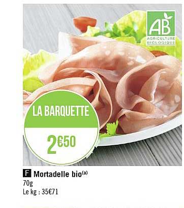 Mortadelle Bio