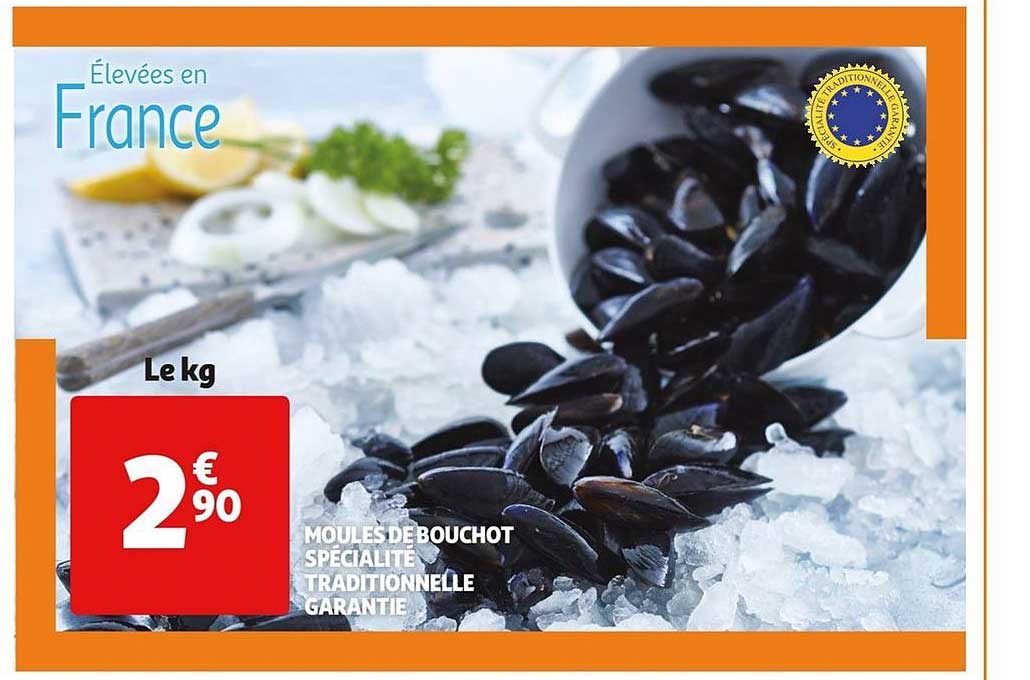 moules de bouchot spécialité traditionnelle garantie