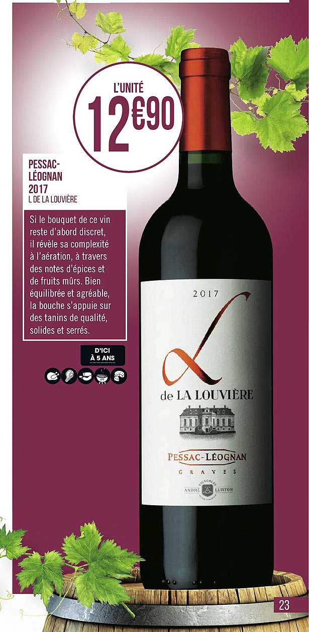 pessac léognan 2017 l de la louvière