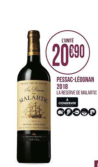 pessac léognan 2018 la réserve de malartic