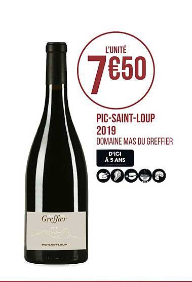 pic saint loup 2019 greffier
