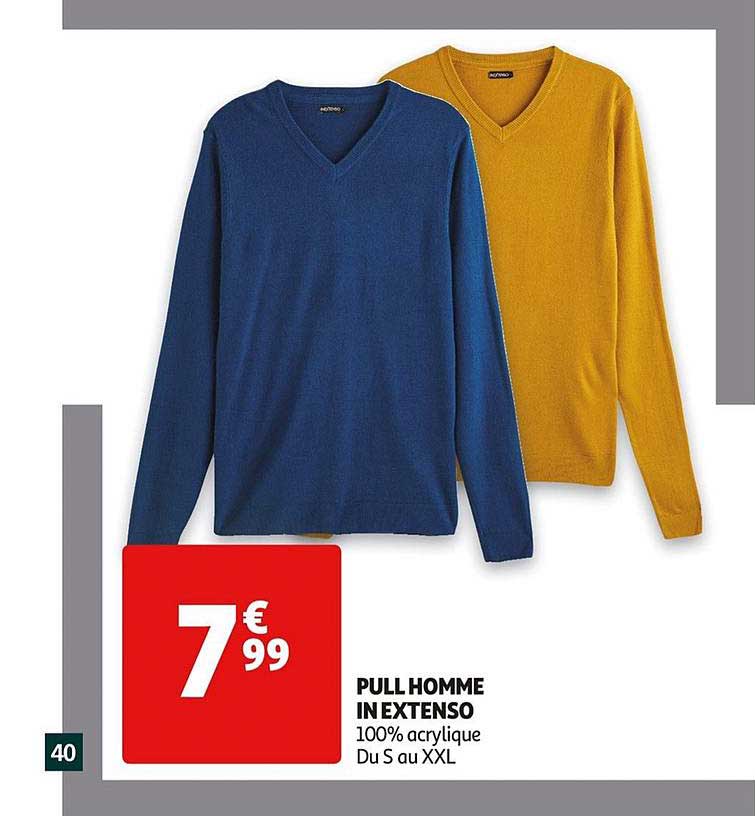 Pull Homme In Extenso