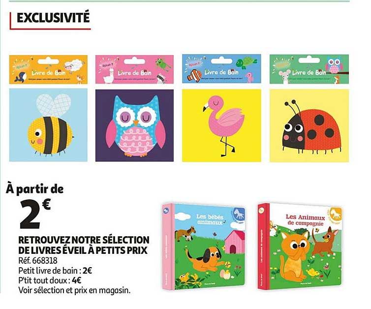 retrouvez notre sélection de livres éveil à petits prix