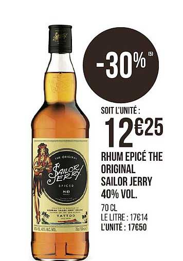 rhum epicé the original sailor jerry