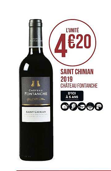 saint chinian 2019 château fontache