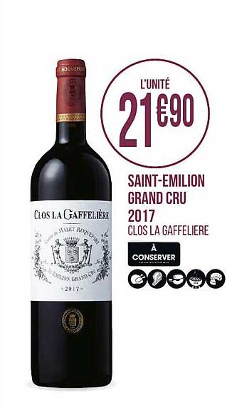 saint émilion grand cru 2017 clos la gaffelière