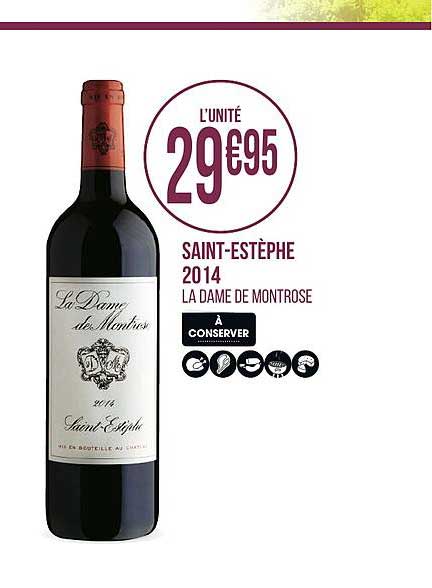 saint estèphe 2014 la dame de montrose
