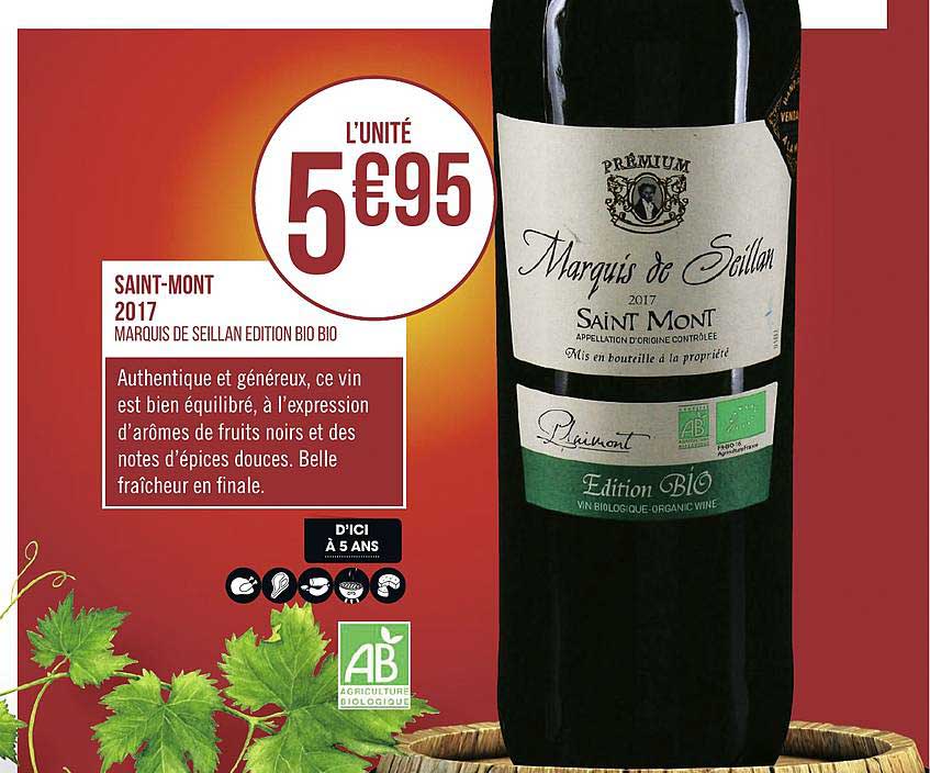 saint mont 2017 marquis de seillan