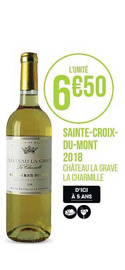 sainte croix du mont 2018 château la grave