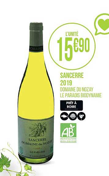 Sancerre 2019 Domaine Du Nozay