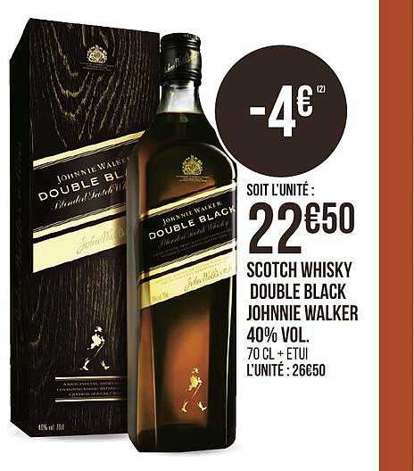scotch whisky double black johnnie walker