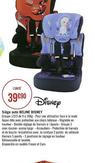 Siège Auto Beline Disney