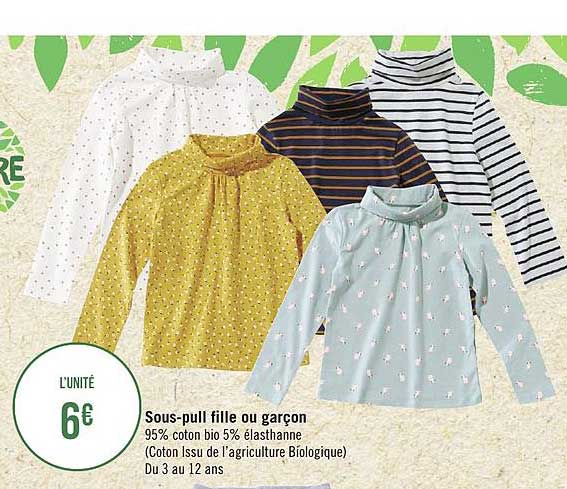 Sous Pull Fille Ou Garçon