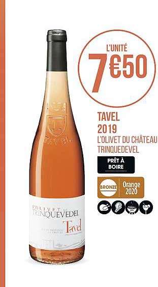 tavel 2019 trinquevedel