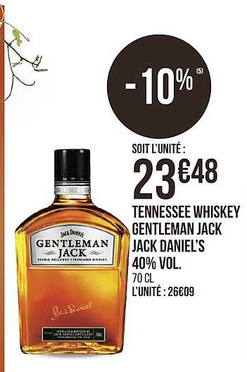 tennessee whiskey gentleman jack jack daniel s